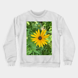 Bright Yellow Daisy Crewneck Sweatshirt